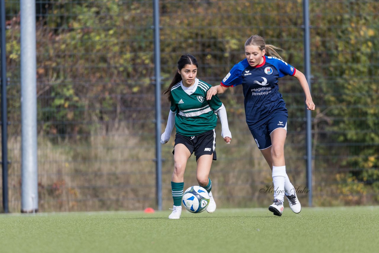 Bild 93 - wU19 Rissener SV - VfL Pinneberg : Ergebnis: 9:1